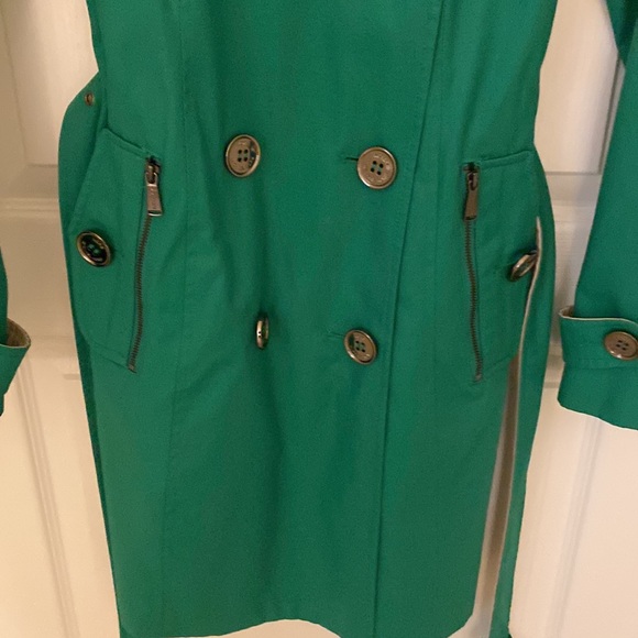 Michael Kors Trench Coat - Green - Picture 4 of 7